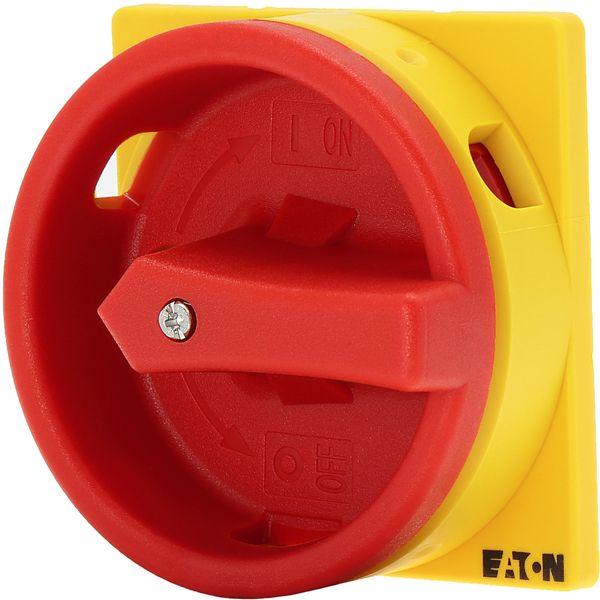 Thumb-grip, red, lockable with padlock, for P3 image 44