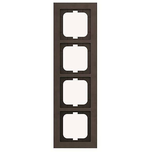 1724-243 Cover Frame Busch-axcent® paper brown image 1