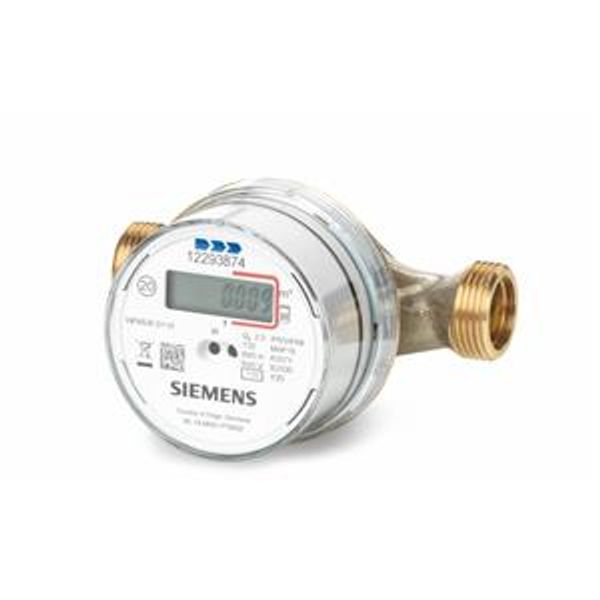 WFK636.D110 - Electronic impeller type cold water meter Q3 = 2.5 m3/h, wall-mounted, mounting length 110 mm, connecting thread 3/4", M-bus radio communication, image 1