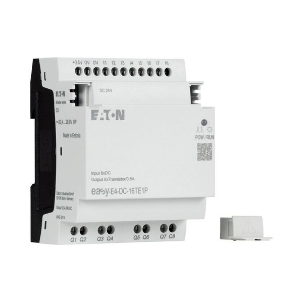 I/O expansion, For use with easyE4, 24 V DC, Inputs/Outputs expansion (number) digital: 8, Push-In image 10