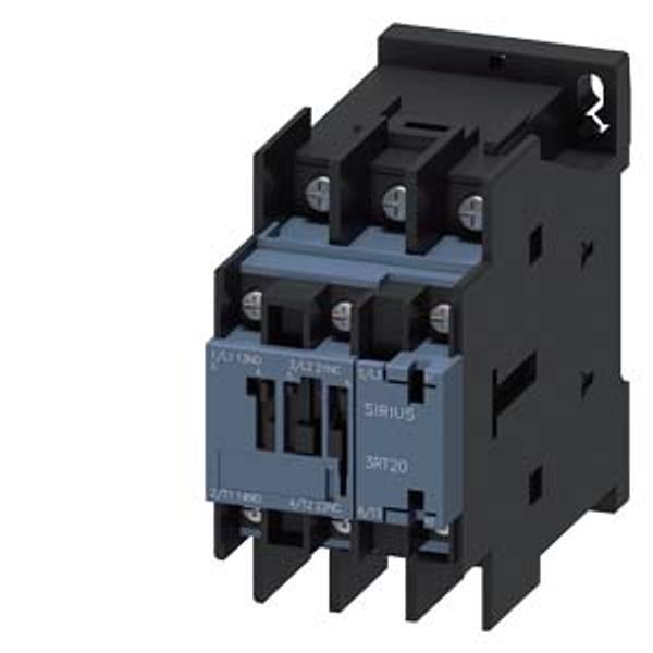 power contactor, AC-3e/AC-3, 12 A, ... image 1