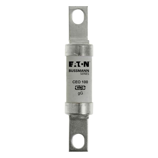 Fuse-link, LV, 100 A, AC 500 V, BS88/A4, 25 x 110 mm, gL/gG, BS image 9