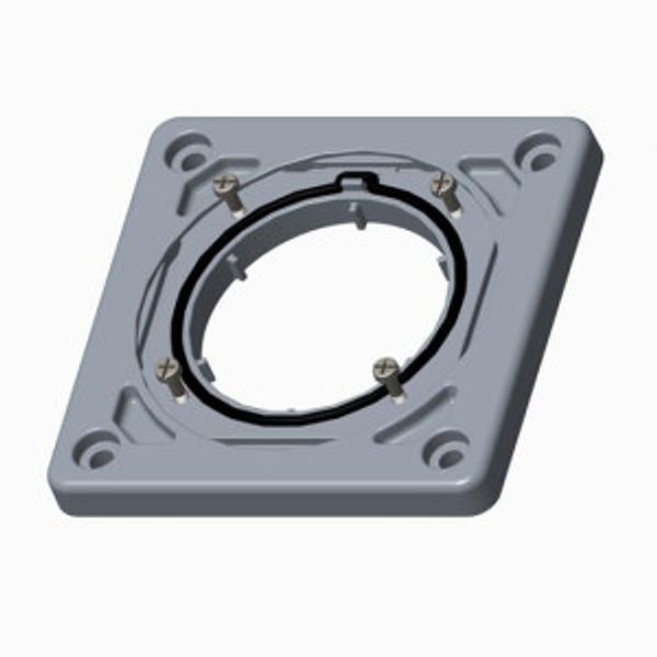 Mounting Flange 100A Industrial Plug and Socket Accessory image 1