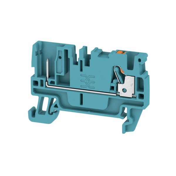 Feed-through terminal block, PUSH IN, 2.5 mm², 800 V, 24 A, Number of  image 1