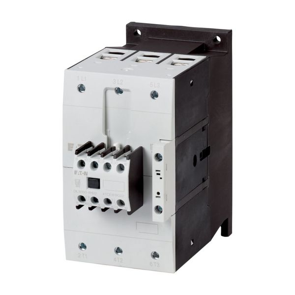 Contactor, 380 V 400 V 55 kW, 2 N/O, 2 NC, RDC 24: 24 - 27 V DC, DC operation, Screw terminals image 3