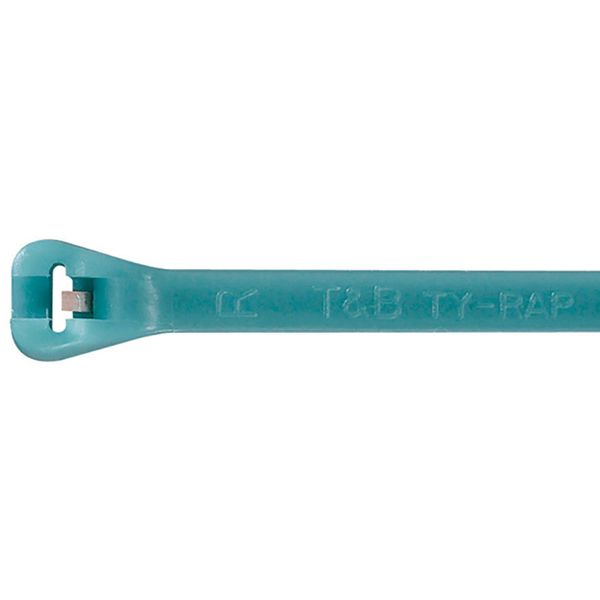 TYZ28M CABLE TIE 50LB 14IN AQUAMARINE ETFE image 1