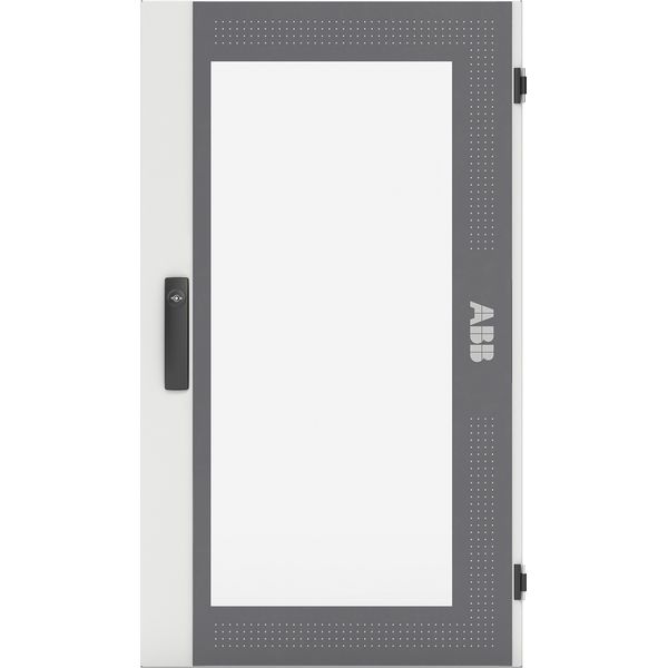 TZT206L Transparant door, Field Width: 2, 943 mm x 539 mm x 27 mm, IP55 image 1