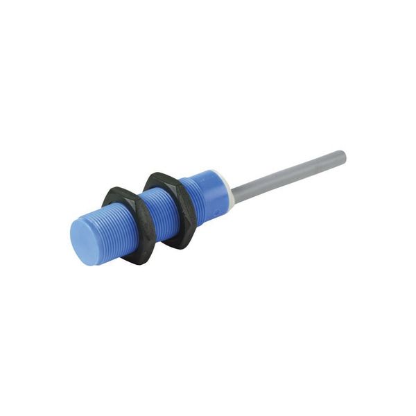 Proximity switch, inductive, 1N/O, Sn=5mm, 3L, 10-30VDC, PNP, M18, insulated material, line 2m image 4