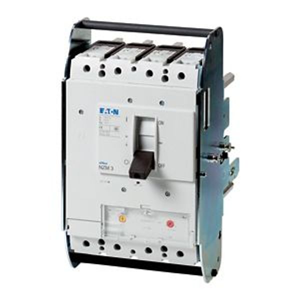 Circuit-breaker, 4p, 500A, 230A in 4th pole, withdrawable unit image 4