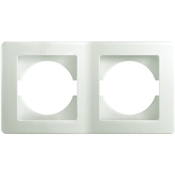 COVER PLATE EKONOMIK 2 HORIZ IW 4324156 image 1