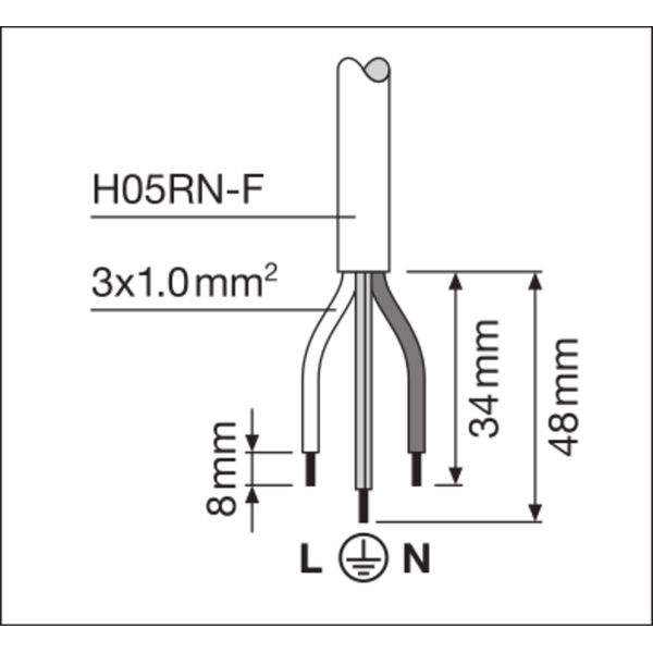 FLOODLIGHT SENSOR 20 W 3000 K SYM 100 S WT image 20