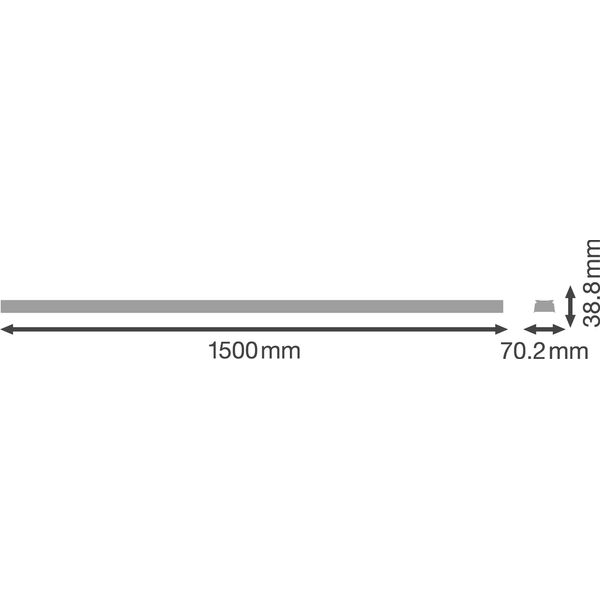 TruSys® PERFORMANCE ENERGY RAIL 5 POLE 1500 END  4058075354753 image 2