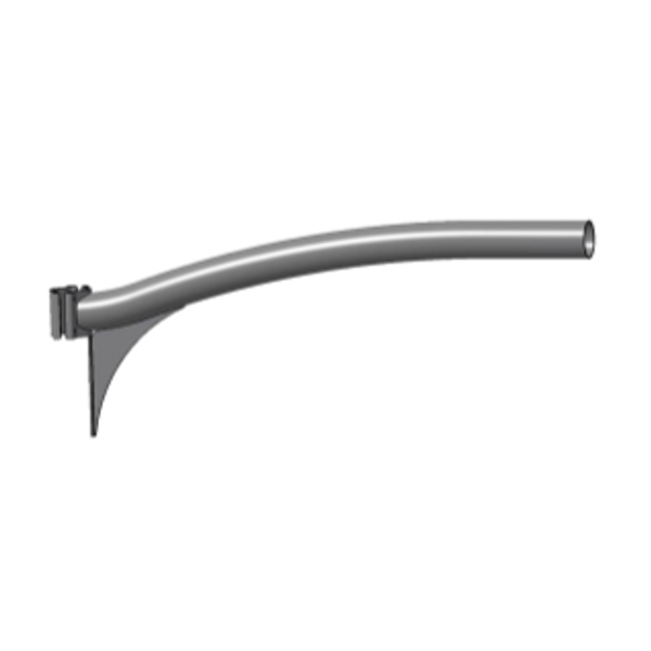 STREET [O3] - LONG BRACKET - 1 m - GRAPHITE GREY image 1