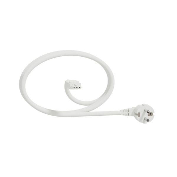 M Unit Cable 3m-2,5mm2-Straight-White image 2