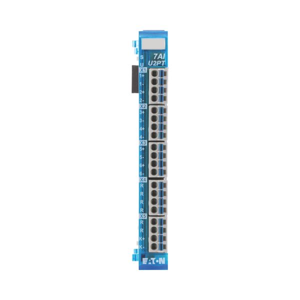 Analog input module, 6 analog inputs, +/-10V, 1 PT/KTY, Uref image 9