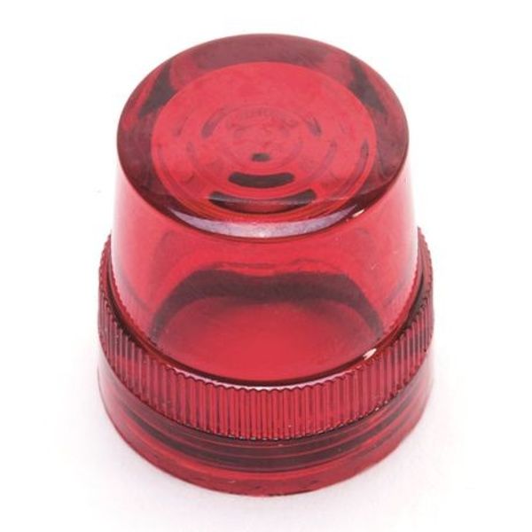 Allen-Bradley 800T-N122R Replacement Part, Lens, 18 mm, Plastic, Red, Compatible with 18mm 800T Pilot Lights image 1