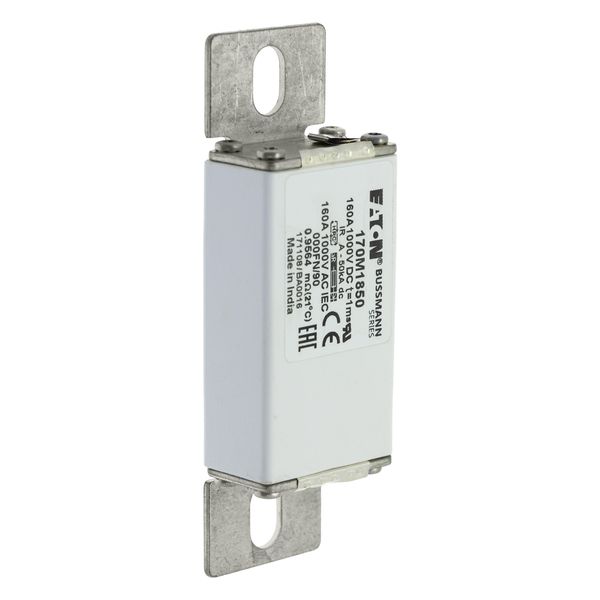 Fuse-link, high speed, 160 A, DC 1000 V, size 000, 24 x 36 x 115 mm, aR, IEC, visual indicator image 11