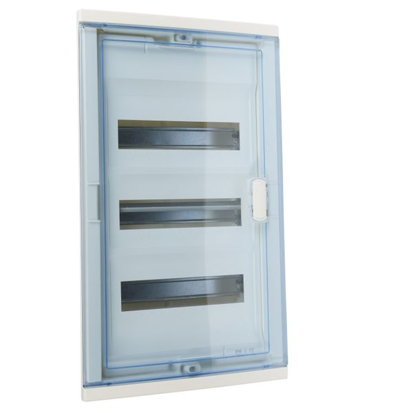 Built-in box with transparent door 14+3 MOD image 1