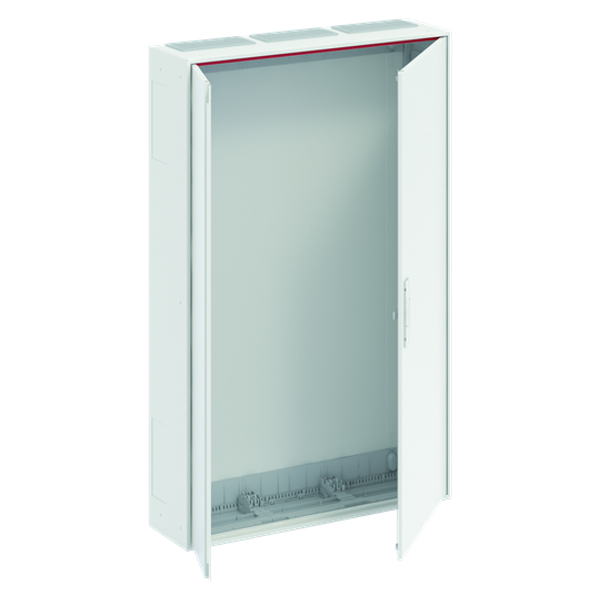 B48 ComfortLine B Wall-mounting cabinet, Surface mounted/recessed mounted/partially recessed mounted, 384 SU, Grounded (Class I), IP44, Field Width: 4, Rows: 8, 1250 mm x 1050 mm x 215 mm image 3