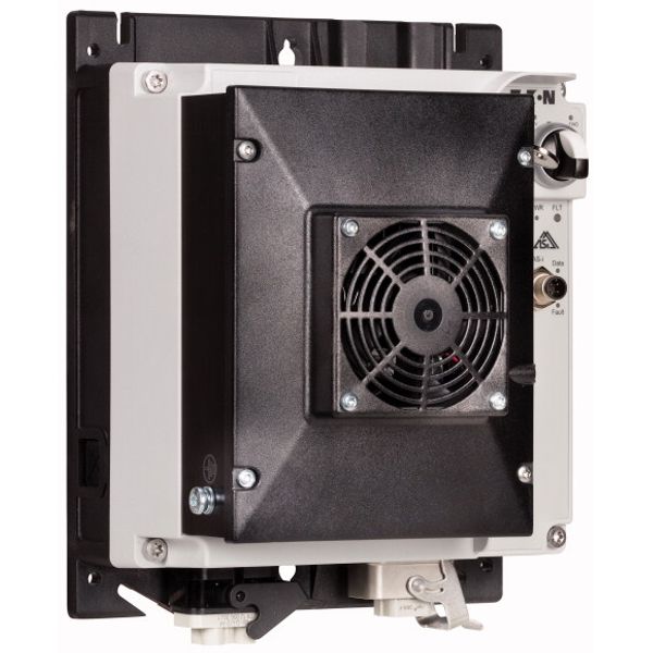 Speed controllers, 8.5 A, 4 kW, Sensor input 4, 230/277 V AC, AS-Interface®, S-7.4 for 31 modules, HAN Q4/2, STO (Safe Torque Off), with fan image 4