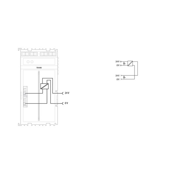 Power Supply 24 VDC Diagnostics light gray image 5