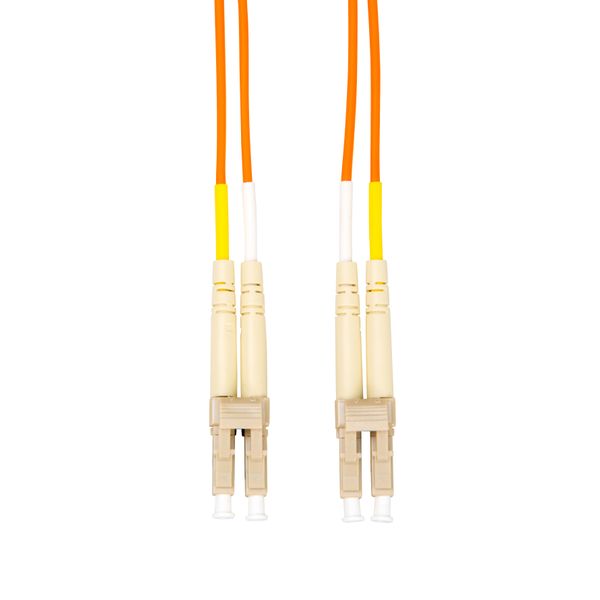 FO Patchcord Duplex LC/LC,50/125æm OM2, LS0H-3, orange, 1.0m image 1