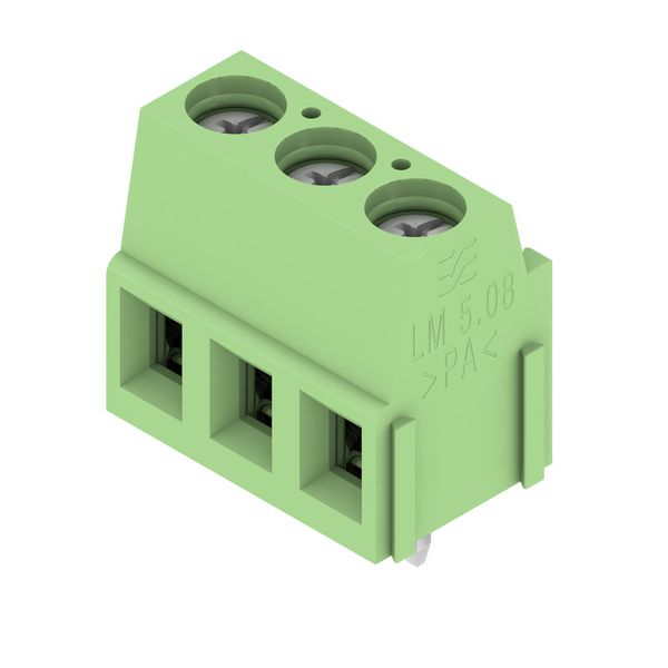 PCB terminal, 5.08 mm, Number of poles: 3, Conductor outlet direction: image 2