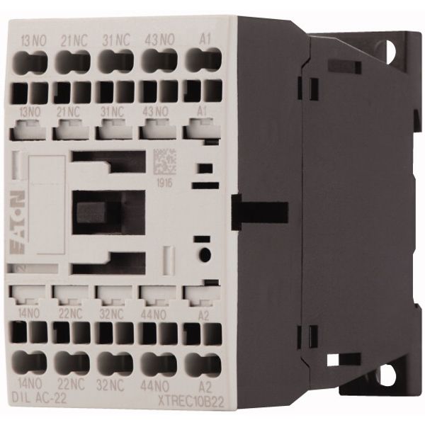 Contactor relay, 48 V 50 Hz, 2 N/O, 2 NC, Spring-loaded terminals, AC operation image 3