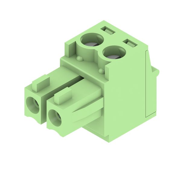 PCB plug-in connector (wire connection), 3.81 mm, Number of poles: 2,  image 2