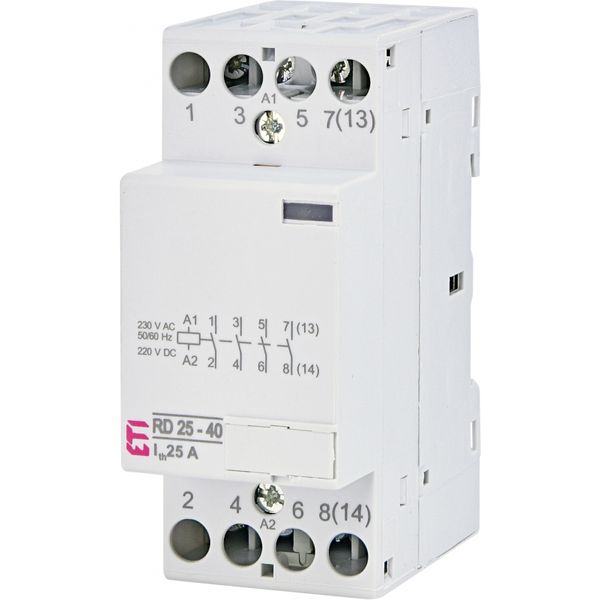 Modular contactor, RD 25-40-230V AC/DC image 1