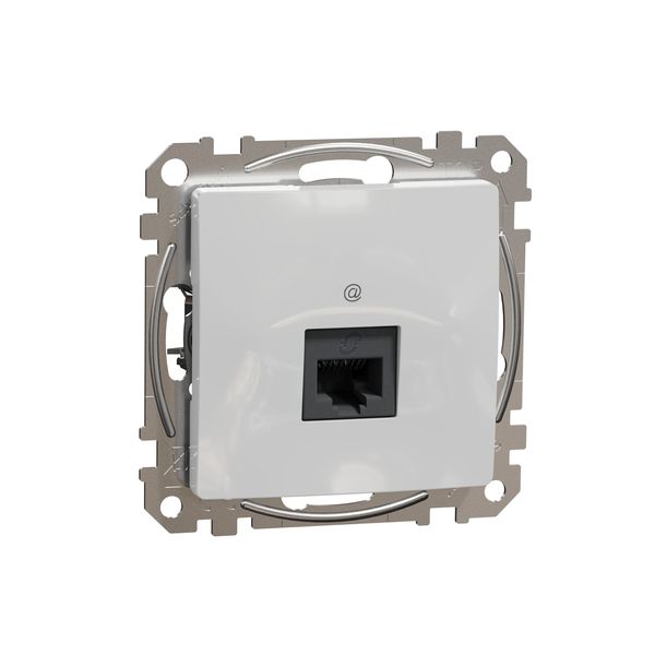 DATA Outlet CAT 5E UTP, Sedna Design & Elements, RJ45, Aluminium image 4