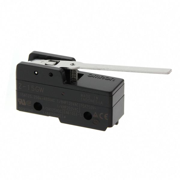 Basic switch, Hinge Lever Low OF, Solder Terminal, High-Sensitivity Z15H7000G image 2