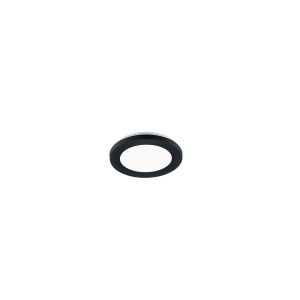 Camillus LED ceiling lamp 17 cm matt black image 1