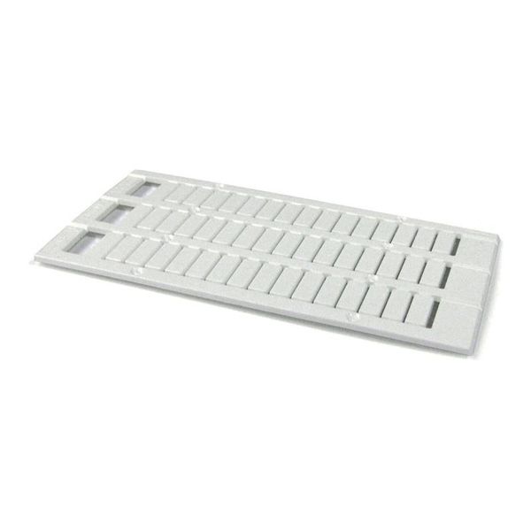 MC812PA, MARKER CARD, U (X100) PRE PRINTED MARK DETAILS, WHITE, HORIZONTAL, -55 – 110?°C image 1