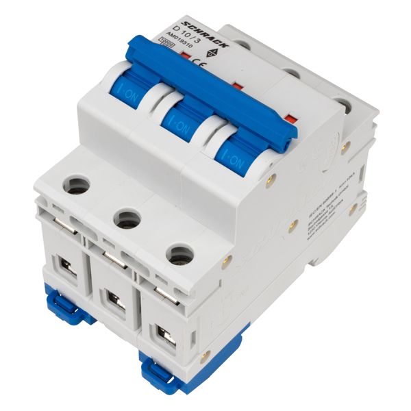 Miniature Circuit Breaker (MCB) AMPARO 10kA, D 10A, 3-pole image 8