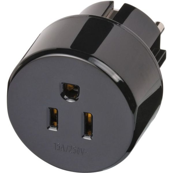 Travel Adapter USA, Japan => earthed image 1