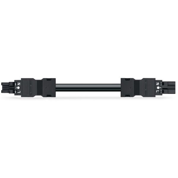 pre-assembled interconnecting cable Eca Socket/plug black image 4