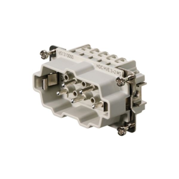 Contact insert (industry plug-in connectors), Male, 830 V, 20 A, Numbe image 1