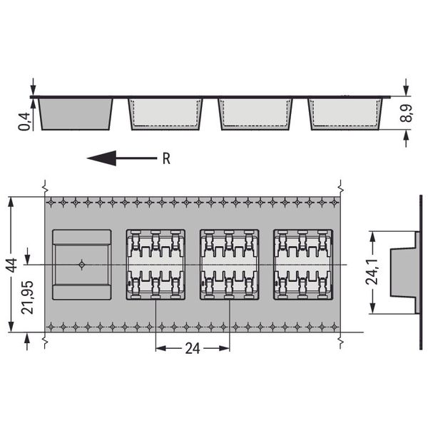 Through-Board SMD PCB Terminal Block image 4