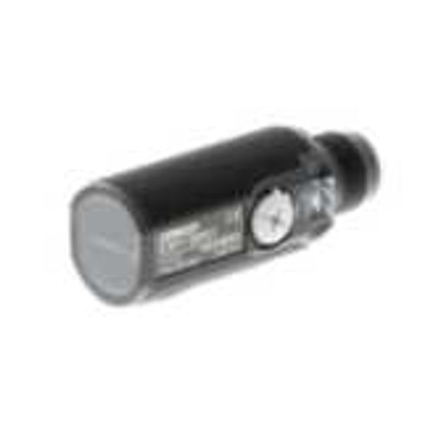 Photoelectric sensor, M18 threaded barrel, plastic, red LED, diffuse, image 3