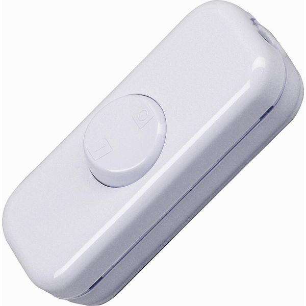 Electric flex switch 2 P/10A white image 1