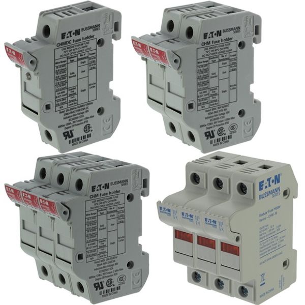 CHM3DUN-M MFH 10x38 3 Pole Fuse + 1 Pole Neutral image 1