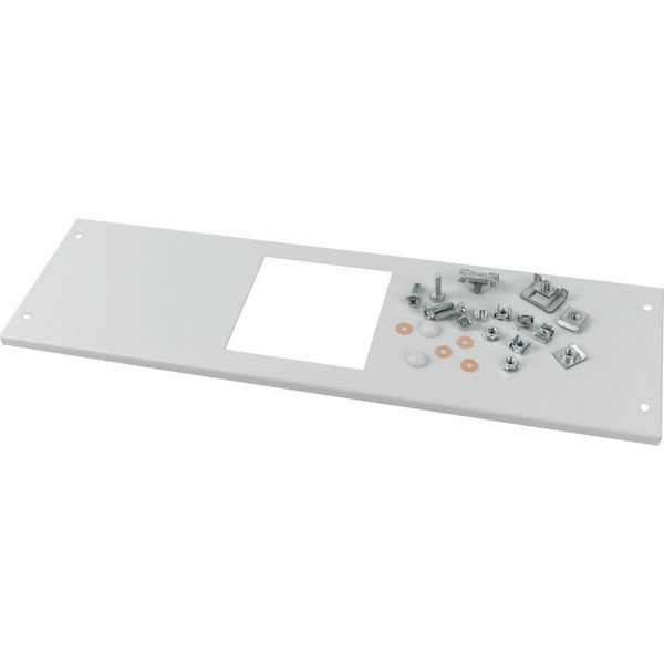 Front cover, +mounting kit, for NZM3, vertical, 3p, HxW=600x600mm, grey image 3