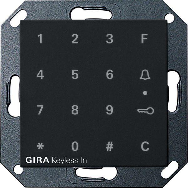 Gira Keyless In keypad System 55 black m image 1