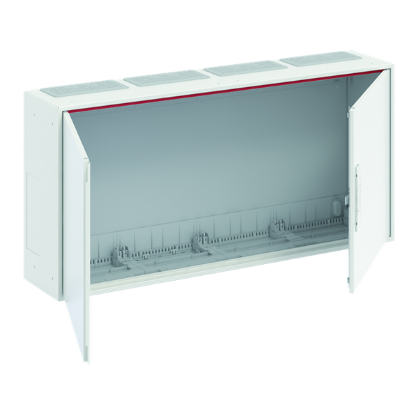 A43 ComfortLine A Wall-mounting cabinet, Surface mounted/recessed mounted/partially recessed mounted, 144 SU, Isolated (Class II), IP44, Field Width: 4, Rows: 3, 500 mm x 1050 mm x 215 mm image 2