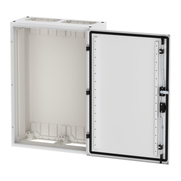 Wall-mounted enclosure EMC2 empty, IP55, protection class II, HxWxD=800x550x270mm, white (RAL 9016) image 9