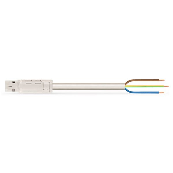 pre-assembled connecting cable Eca Plug/open-ended white image 3