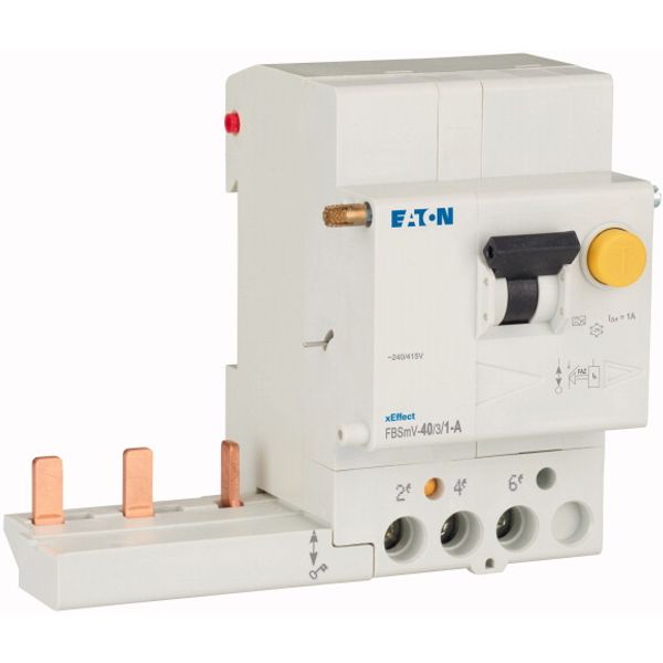 Residual-current circuit breaker trip block for FAZ, 40A, 3p, 1000mA, type A image 4