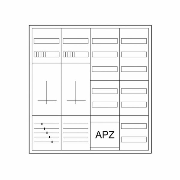 ZSD-ZZ2V-1100/APZ Eaton Metering Board ZSD meter cabinet equipped image 1