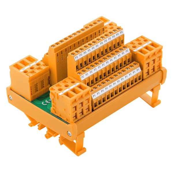 Interface module with terminal, connector, Tension-clamp connection image 2